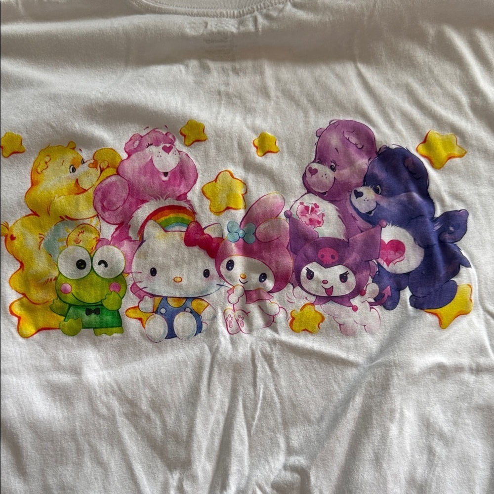 Hello Kitty White Tee with Red Graphic Pocket - Picture 4 of 7